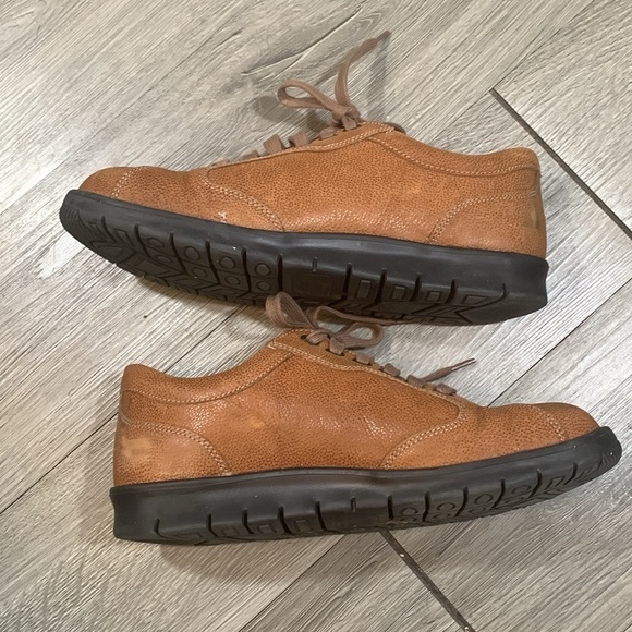 Finn Comfort Germany Brown Suede Leather Lace Up Loafers size 9 - Picture 7 of 11